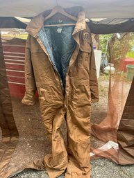 Coveralls Protective Work Jumpsuit - Size Large