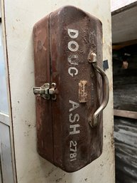 Vintage Toolbox With Locks