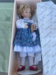 Edwin Knowles Heroines Of The Forrest Goldilocks Collectible Doll