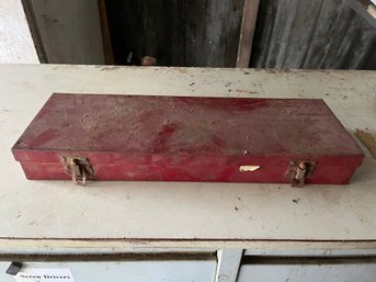 Tool Box With Welding Rods