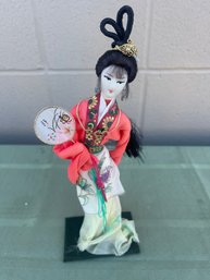 Vintage Chinese Silk Doll Beautifully Made & Detailed