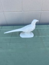 Haeger White Pheasant Figurine