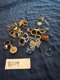 Ring Costume Jewelry Lot Of Rings