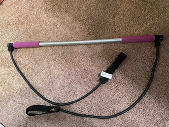 Resistance Bands With A Bar