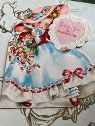 American Greeting Vintage Just For You On Valentines Day Valentine Card