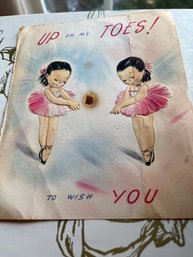 1955 Vintage Ballet Valentine