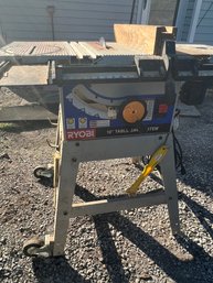 Ryobi 10in Table Saw System & Stand