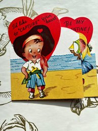 1954 Capture Your Heart Vintage Valentine