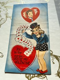 1945 Its In The Cards Valentine