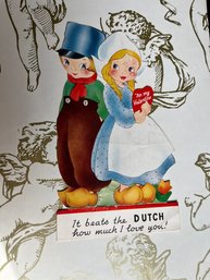 Vintage It Beats The Dutch Valentine