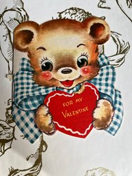 1950 Vintage Bear Valentine