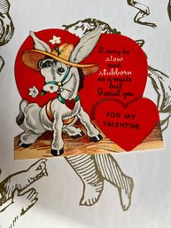 1953 Stubborn As A Mule Valentine