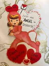 1955 Angel In Disguise Valentine