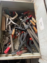Huge Lot Of Clamps And Fasteners