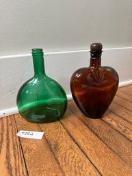 Bottles Brown And Green Paul Mason Decanter Bottle