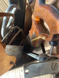 Tool Lot - Vintage Saw And Scissor Lot