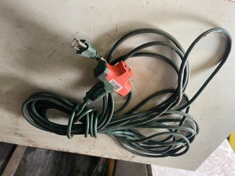 Green Extension Cord