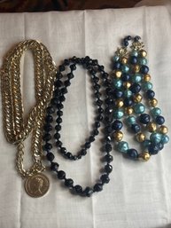 Vintage Jewelry Necklace Lot And More