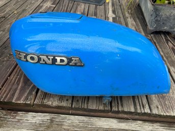 Vintage Honda Motor Cycle Fuel Tank