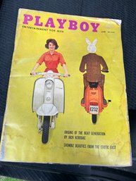 Playboy June 1959 Cover: Scooters Playmate: Marilyn Hanold