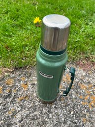 Huge Green Stanley Thermos