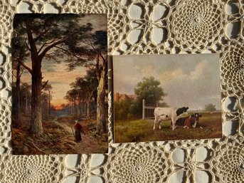 Lot Of Two Antique Prints
