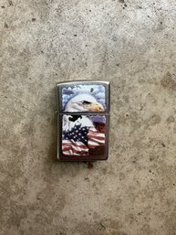 Zippo Lighter American Flag Needs Repair