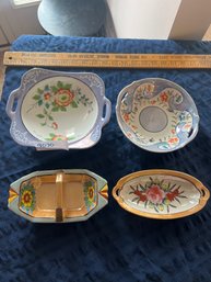 Vintage Japan Lusterware Four Piece Lot