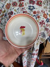 Very Rare Vintage Holt Howard Rooster Ceramic Bowl From 1962