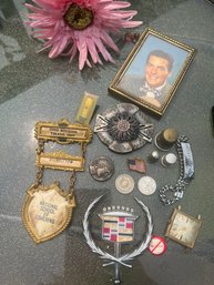 Mixed Lot Of Vintage & Antique Items - Coins / Cadillac & More