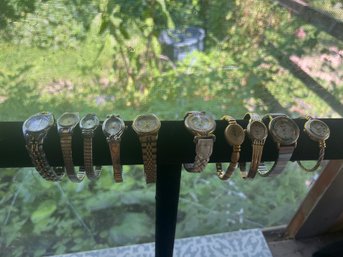 Lot Of 10 Womens Watches