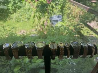 Lot Of 10 Mens Watches