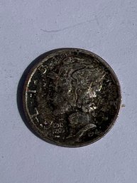1943 US Mercury Dime Coin