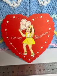 Golden Bell Greeting Cards Vintage Valentine