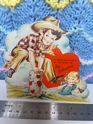 CCO L-313 Marked Vintage Ill Never Get Over It Valentine Card