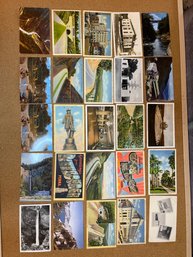 Western And More Lot Of 25 Postcards