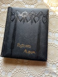 Leather Postcard Collection Book