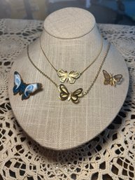 Butterfly Jewelry Lot
