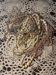 Vintage Pearl Jewelry Crafting Lot