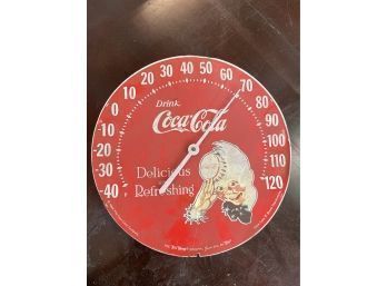 Thermometer Drink Coca-Cola 1984 Vintage