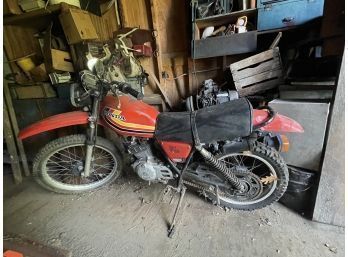 Honda XL 250s Motorcycle Vintage Bike
