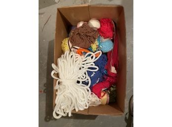 Craft Yarn Rope Crafting In Paper Box