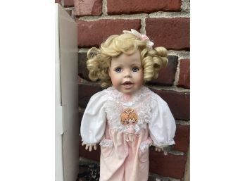 Lauren Doll - Porcelain Doll 1993 Collection By Hamilton With Box