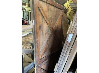 Antique Wood Barn Door