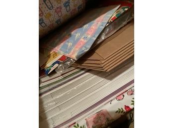 Gift Box Wrapping Paper Lot