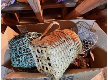 Basket Lot Natural Storage