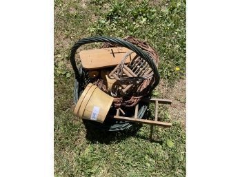 Basket Lot Home Decor Country