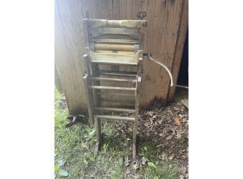 Antique Washing Folding Bench & Wringer Anchor Brand