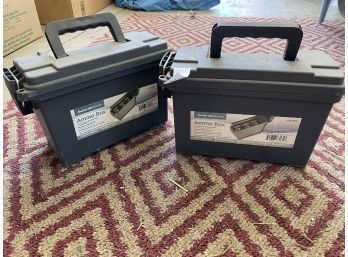 Ammo Box Lot Of Two Empty Boxes