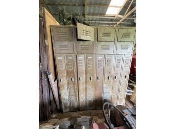 Awesome Vintage Metal School Locker / Lockers